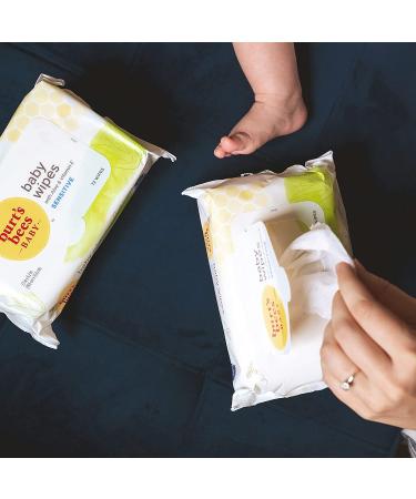 Burt's Bees Unscented Baby Wipes - 720 Count Pack, Hypoallergenic & All Natural with Aloe & Vitamin E - Fragrance Free Towelettes for Sensitive Skin - Buy Online on SooperMarket.com