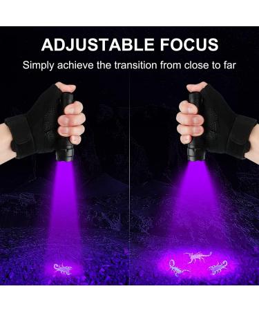 Ultrafire UV Flashlight - Super Power 395-405NM LED Black Light for Leak Detection Pet Stains & Bed Bugs - International Shipping Available - Buy Online on SooperMarket.com