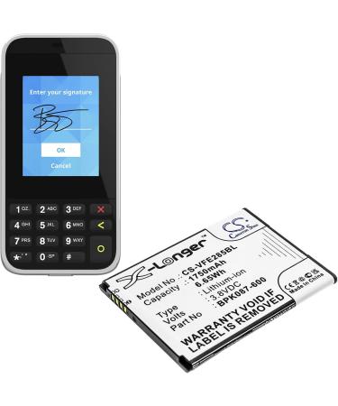 High-Quality Battery Replacement for Verifone E285 | IPAY E285 | BPK087-600-01-C/BPK087-600-01-B | International Shipping Available - Buy Online on SooperMarket.com