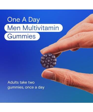 One A Day Men's Multivitamin Gummies - Daily Gummy Vitamins For Men With Vitamin A C D Zinc For Immune And Bone Health Biotin For Energy Metabolism Vitamin E Selenium Antioxidants 60 Gummies - Buy Online on SooperMarket.com