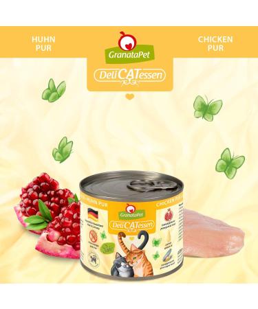 Granapet Delicatessen Multipack 3 Without Fish - Premium Grain-Free Wet Cat Food High Meat Content & Quality Oils 6 x 200g Trial Pack - Buy Online on SooperMarket.com