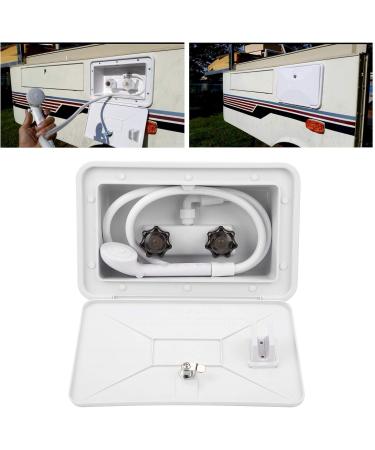RV Outdoor Water Tap - Space-Saving Multifunctional & Locking Water Flow Control for Easy Cleaning of Sports Equipment & Boats - Buy Online on SooperMarket.com