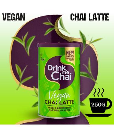 Drink Me Tea Pick N Mix - Choose From 4 Flavours | Spiced Vanilla Dirty Vegan Chai Latte | Pack of 2 x 250g- Perfect Tea Gift Set for Tea Lovers - Buy Online on SooperMarket.com