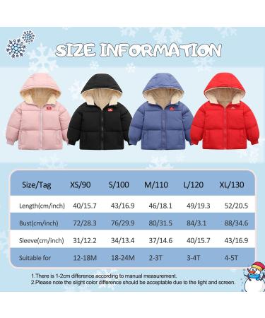 Kids4ever Toddler Hooded Winter Jacket | Royal Blue | 3-4 Years - Buy Online on SooperMarket.com