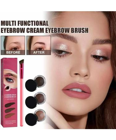 Anjoize 4-Tip Microblade Brow Pen Home Eyebrow Care Kit 4D Laminated (Taupe) - Buy Online on SooperMarket.com