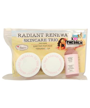 Radiant Renewal Skincare Trio by the Balm - 3 Pc Face Mask Night Cream & Serum for Women | Shop Internationally - Buy Online on SooperMarket.com