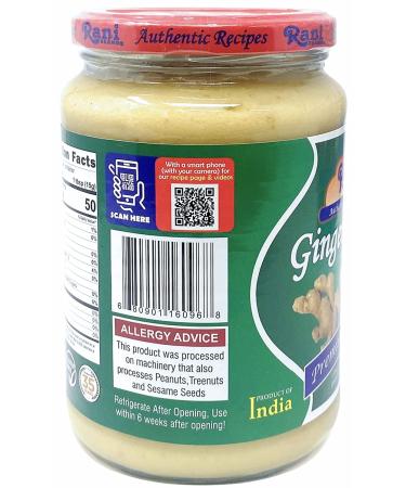 Rani Ginger Garlic Cooking Paste 26.5oz (750g) Glass Jar  Vegan | Gluten Free | NON-GMO | No Colors | Indian Origin Ginger Garlic 1.65 Pound (Pack of 1) - Buy Online on SooperMarket.com