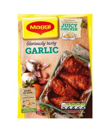 MAGGI Juicy Seasoning Mix Garlic Chicken 30g Bbq Garlic Onion Paprika Pepper 30 g (Pack of 1)