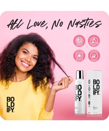 BOLDIFY Hair Thickening Serum - Top Rated Hair Volumizer for Women & Men - Natural 3-in-1 Leave-In Conditioner for Thicker Hair Day One - Buy Online on SooperMarket.com
