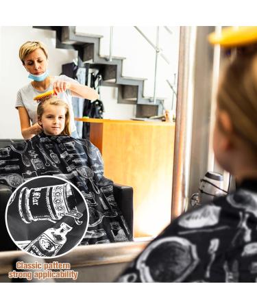 Professional Hair Cutting Cape - Adjustable Salon Barber Cape for Adults & Kids | Perfect Father's Day & Holiday Gift - Buy Online on SooperMarket.com