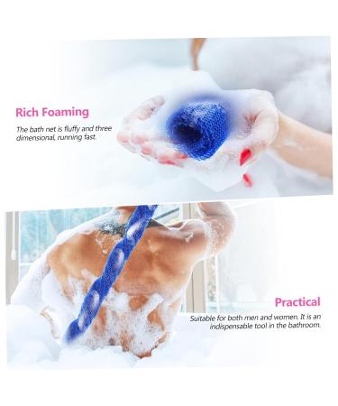 NOLITOY 16 Pcs Long Bath Towel Exfoliating Net Scrubber - Men's Luffa Set for Ultimate Skin Care & Shower Experience - Buy Online on SooperMarket.com