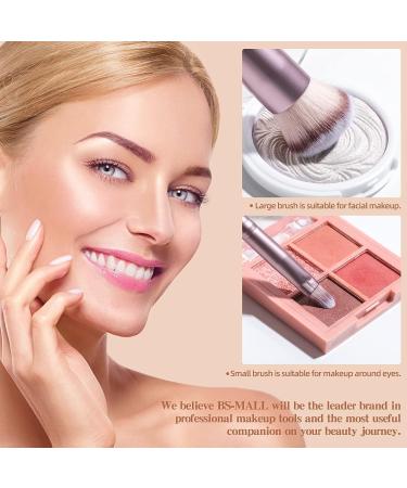 BS-MALL Premium Synthetic Makeup Brushes Set - 14 Rose Brushes Stand Up for Foundation, Powder, Concealers, and Eye Shadows - Buy Online on SooperMarket.com
