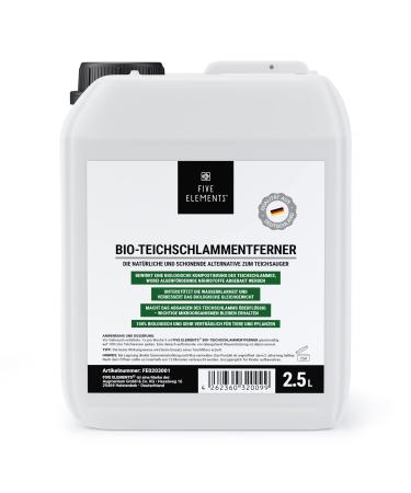 FIVE Elements Bio-Teich sludge remover |Liquid 2.5 l |Ideal pond care for spring |Pond water declaration |Improvement of water quality