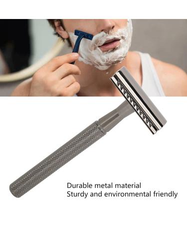 Double-Sided Vintage Metal Beard Trimmer for Men & Women - Washable Practical & Easy to Use (Black) | International Shipping Available - Buy Online on SooperMarket.com