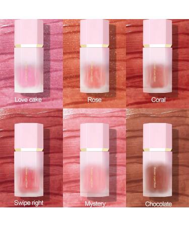 HERBENJOY Cream Blush - Lightweight Liquid Blush for Mature Skin - Dewy Finish, Smudge-Proof - #LOVE CAKE - 1 ml - Buy Online on SooperMarket.com