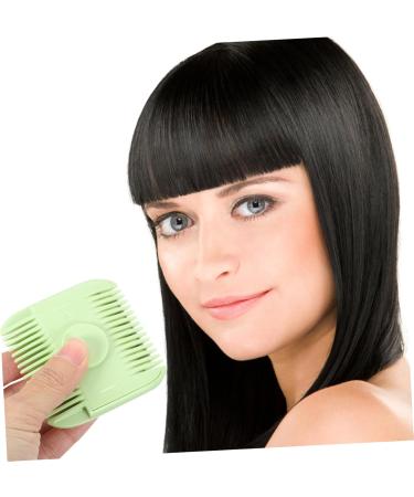 NOLITOY Mini Hair Comb & Bangs Trimmer Portable Hair Clipper for Women | Double Edge Comb for Perfect Bangs - Buy Online on SooperMarket.com