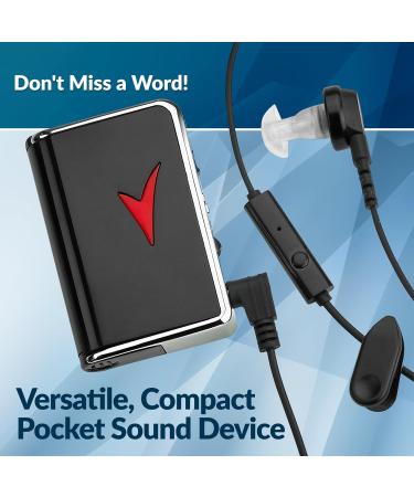 NewEar Personal Sound Amplifier - 50dB Voice Enhancer & Audio Amplifier for TV - Pocket Hearing Device for Enhanced Hearing up to 100 Feet - Buy Online on SooperMarket.com