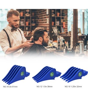 Wahl Hair Clipper Guards - 3 Pack Blue - Premium Compatible - BESTBOMG - Buy Online on SooperMarket.com