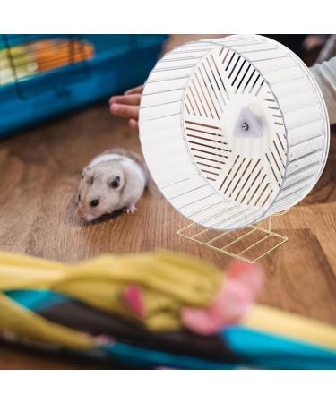 Gerbil Pig Wheel 12 Inch Silent Hamster Wheel | 26.5X23cm | Quiet Exercise Wheel - Buy Online on SooperMarket.com