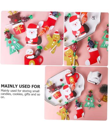 Alipis 156 Pcs Candy Wrapper Cards Holiday Lollipop Sticks Candy Gift Package Reindeer Lollipop Holder Christmas Lollipop Cards Lollipop Paper Cards Cute Holiday Items 300g Coated Paper As Shownx2pcs 25.4X19.4CMx2pcs - Buy Online on SooperMarket.com