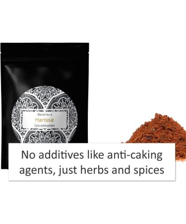 Harissa Spice Mix by Spice Masters - Authentic & Easy Meals - 50g Pack - Free Same Day Dispatch - Buy Online on SooperMarket.com