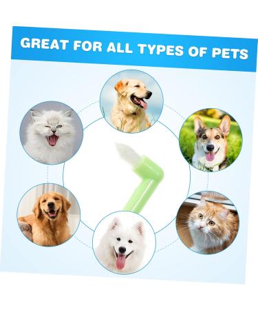 BELLIFFY 1pc Fine Fiber Plastic Cat Toothpaste Kitten Toothbrush Pet Supplies Pet Toothbrush - Buy Online on SooperMarket.com