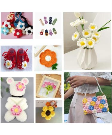 8pcs Frame Loom Kit with 4 Pom Pom Maker & Knitting Wool - Round/Square Looms Craft Kit - Instructions Included - Buy Online on SooperMarket.com
