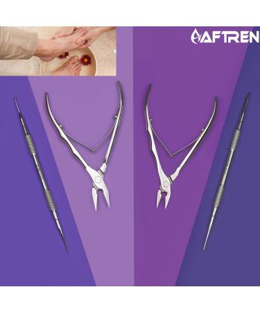 Professional nail nippers Soft Thin ingrown nails 16 mm blade Special pedicures Stainless steel Manual sharpening Curved - Buy Online on SooperMarket.com