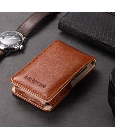 Premium 4PC Manicure Set for Men - Stainless Steel Nail Clippers & Leather Case - Perfect Gift - Buy Online on SooperMarket.com