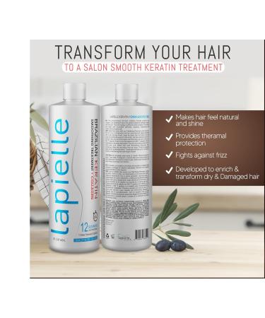 Buy Brazilian Keratin Formaldehyde-Free Hair Straightening Treatment - 16 oz | Moisturizes & Eliminates Frizz | Worldwide Shipping - Buy Online on SooperMarket.com