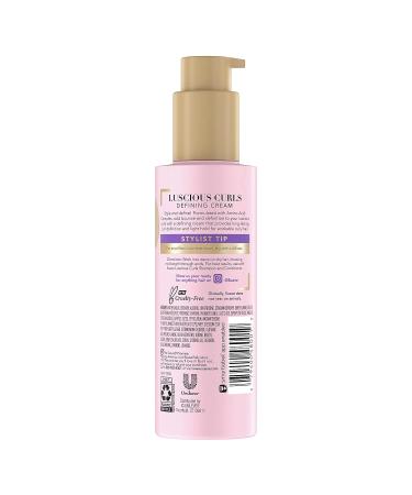 Suave Pink Luscious Curls Styling Cream - Curl Defining Cream 4.75 oz - Buy Online on SooperMarket.com