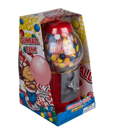 Out of the Blue Red Chewing Gum Dispenser with Gum - 22 cm Glass - Buy Internationally - Buy Online on SooperMarket.com