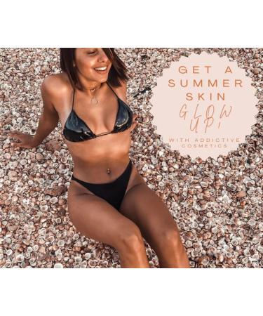 Addictive Cosmetics Glow Up! Oil-Free Mineral Shimmer Powder - Highlighter and Bronzer for Face, Body, and Hair - Vegan & Cruelty-Free - Buy Online on SooperMarket.com