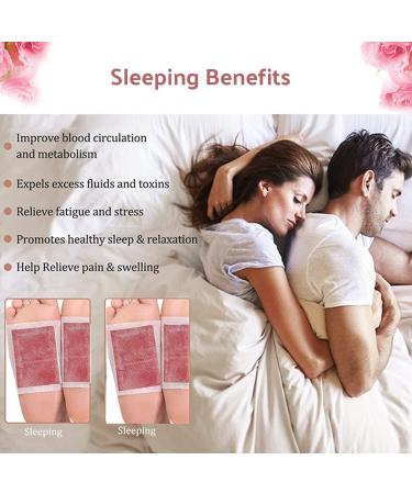 Bamboo Vinegar Natural Cleansing Foot Pads Feet Patches with Easy to Use Environmental Protection Breathable Skin-Friendly for Sleep Better Foot Care Relieve Stress (100 pcs) - Buy Online on SooperMarket.com