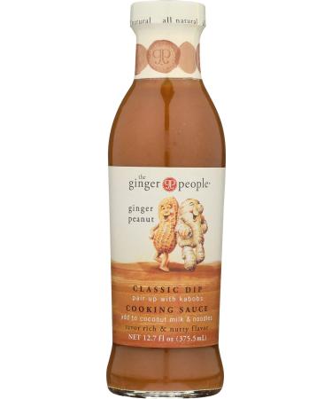 The Ginger People, Sauce Cooking Peanut Ginger, 12.7 Fl Oz