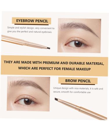 Healeved 3pcs Eyebrow Pencil Eyebrow Pencil Waterproof Brown Eyebrow Pencils Brow Pencil Black Abs - Buy Online on SooperMarket.com