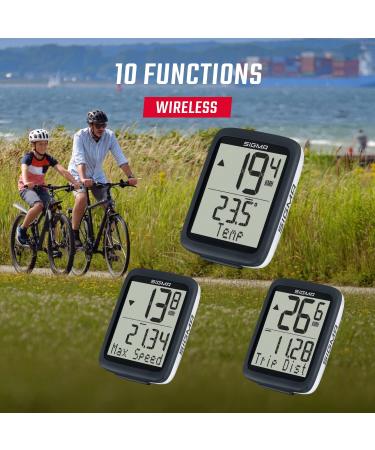 Sigma Sport BC 10.0 WL | Premium Wireless Bicycle Computer | Easy-to-Use | Advanced Functions for Cyclists | International Shipping Available - Buy Online on SooperMarket.com
