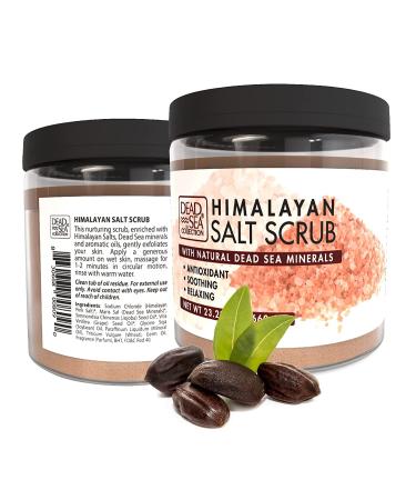 Dead Sea Collection Salt Body Scrub 23.28 OZ with Himalayan Salt & Organic Oils - Buy Online on SooperMarket.com