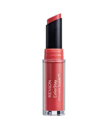 Revlon ColorStay Ultimate Suede Lipstick  Longwear Soft  UltraHydrating HighImpact Lip Color  Formulated with Vitamin E  Couture (075)  0.09 oz Couture 1 Count (Pack of 1)