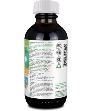 Organika Kids Elderberry Cough Relief Syrup 100 Ml Purple 1 - Buy Online on SooperMarket.com