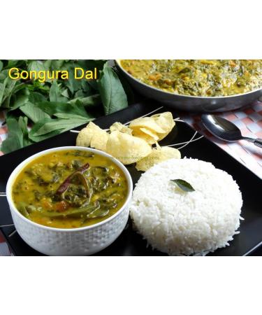 Fresh Gongura leaves Bunch | Single Bunch | Vegetarian | Puntikura Leaf | Pulicha Keerai | Fresh Gongura leaves | High Source | Indian Origin | Approx 200G - Buy Online on SooperMarket.com