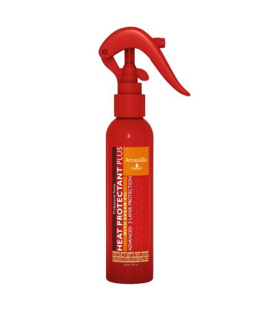 Heat Protectant Spray with Argan Oil - Professional Grade Thermal Protector , Leave-in Conditioner , Anti-frizz, and Shine Spray By Arvazallia 8 Fl Oz (Pack of 1)