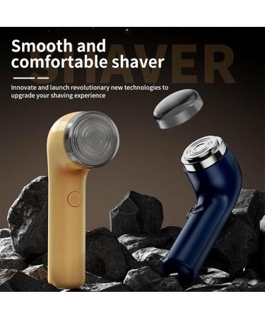 Mini Electric Hair Trimmer Portable Dry and Wet Dual-use Electric Facial Epilator for Home Travel (Yellow) - Buy Online on SooperMarket.com