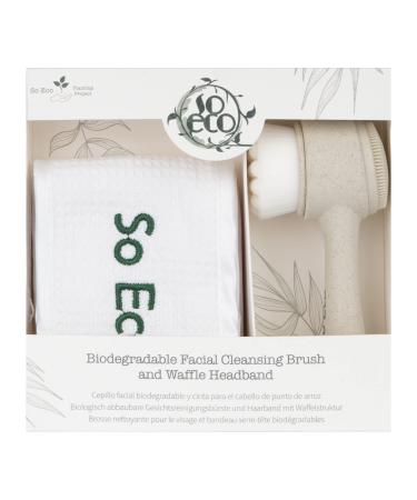 So Eco Facial Cleansing Brush and Waffle Headband