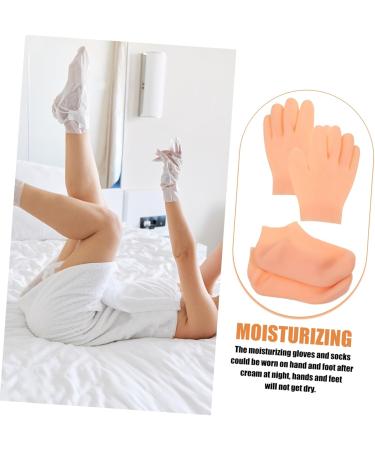 HAPINARY Moisturising Socks 1 Set Sole of Foot moisturizing Gloves for Women Miss moisturizing Skin moisturizing Socks Waterproof Socks Care Female moisturizing Gloves Ladies Socks - Buy Online on SooperMarket.com