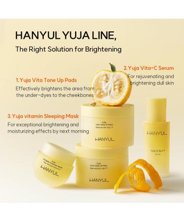 HANYUL Yuja Vitamin C Face Serum - Brightening & Firming Facial Treatment with Vitamin C Capsules | 1.01 fl. oz. - Shop Internationally - Buy Online on SooperMarket.com