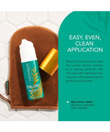 Buy Sunless Streak-Free Self Tanning Applicator Mitt | Washable Blending Tan Mitt for Flawless Glow - International Shipping - Buy Online on SooperMarket.com