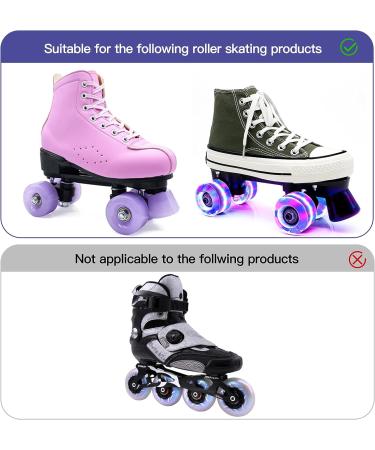 TUCANA Star Shape 85A Rubber Roller Skate Stopper | Adjustable Toe Stop for Double-Row Skates | Durable Non-Marking Brake Block in Flower Blue - Buy Online on SooperMarket.com