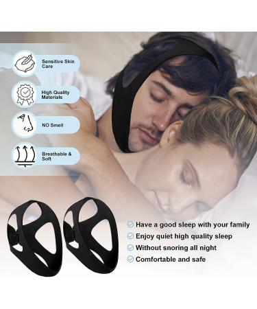 Anti-Snoring Chin Strap for CPAP Users - Effective Solution for Men and Women to Reduce Snoring and Achieve Peaceful Sleep - Buy Online on SooperMarket.com