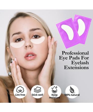 30 Pairs Under Eye Patches - Purple Gel Pads for Eyelash Extensions | DIY Lash Extension Supplies - Buy Online on SooperMarket.com
